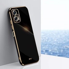 XINLI Straight Edge 6D Electroplate TPU Phone Case, For Xiaomi Redmi Note 11T Pr