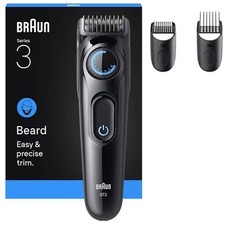 Braun BT3520 Regolabarba + Accessori Colore Nero, Blu