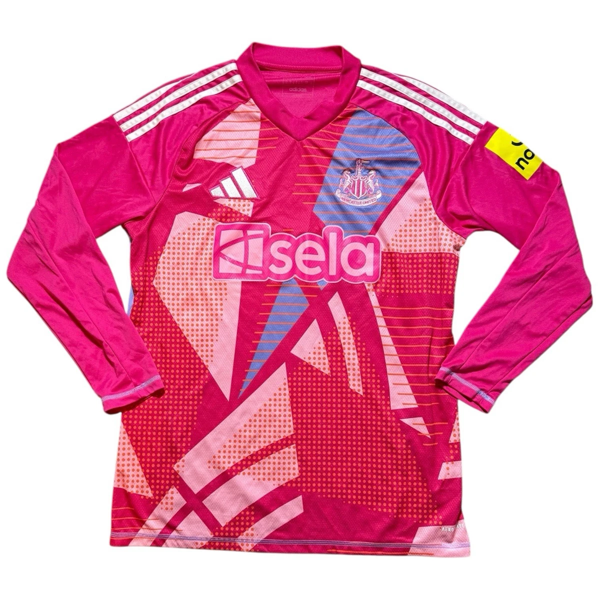 Maillot Domicile Newcastle United FC Vintage Rétro - Adidas XXL - Neuf Avec Manches Longues