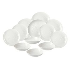 Sophie Conran White 12 Piece Coupe Shape Set