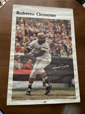1977-78 Studio One Poster Roberto Clemente Pitttsburgh Pirates 