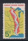 Scott 1319 - Great River Road, Mississippi River - MNH 5c 1966 - timbre neuf inutilisé