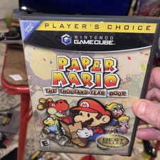 Paper Mario: The Thousand-Year Door No Manual Nintendo Gamecube Resurfaced Teste