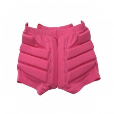 Gepolsterte Skating Shorts Reißverschluss Seitenöffnungen Hüftschutz Shorts Stretch