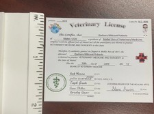Dr. Barbie Veterinary License Nurse Doctor