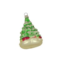 Haberland Christbaumschmuck Weihnachtskugel - Weihnachtsbaum GrüN 10Cm
