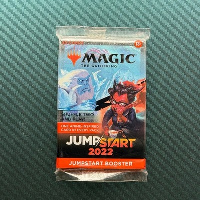 Think Again Jumpstart 2022 Error Misprint Clear Translucent Magic Booster Pack