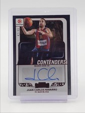 JUAN CARLOS NAVARRO 2025-26 CONTENDERS EUROLEAGUE MVP RED AUTO /49 Q3562