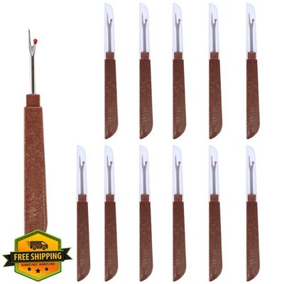 12pc Plastic Seam Rippers Thread Cutter Stitch Removers