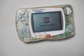 WonderSwan Color console pure crystal  boxed Excellent Japan system US Seller