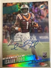 2017 Panini Prestige Rookie Isaiah Ford #289 Xtra Points Green /150 VT Hokies