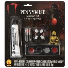 It Movie Pennywise Clown Adult Makeup Kit for Halloween Costume
