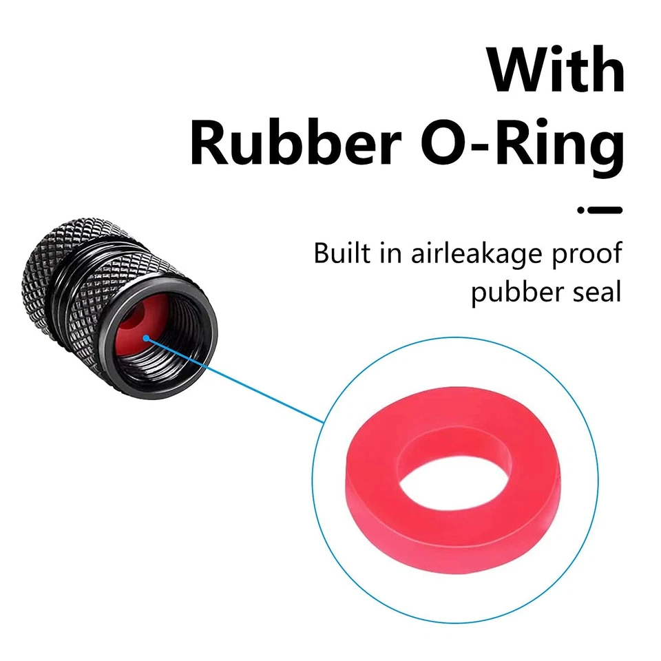 Tapas de vástago de válvula de neumático de metal 4 piezas para accesorios Infiniti Q50 FX35 QX70 Foto 2 de 4