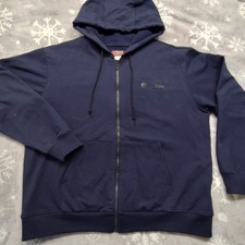 Bulwark FR Hoodie Mens XL Cat2 Flame Resistant Workwear Jacket Full Zip