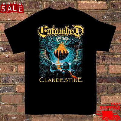 ENTOMBED (Clandestine) T-shirt Music Unisex Full Size S- 5XL PA673