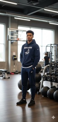 Nike Dallas Cowboys NFL Navy Blue Sweatshirt Size  m. Licensed Football