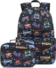 Kids Preschool Backpack with Lunch Box Toddler Kindergarten School Bookbag Set