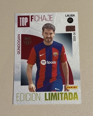 Gundogan Top Fichaje Limited Edition Panini Megacracks LaLiga 2023/24 Barcelona