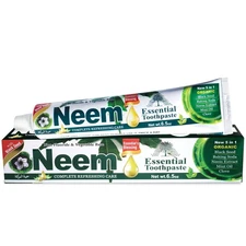 Neem Toothpaste 6.5 Oz 5 in 1 Formula with Black Seed Mint Clove Baking Soda