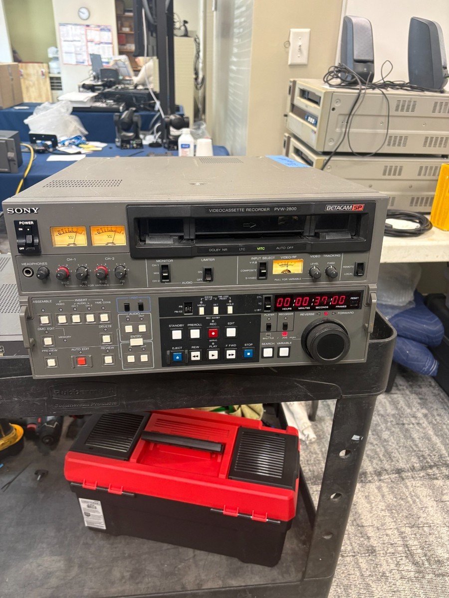 Sony PVW-2800 Betacam Player Recorder | eBay