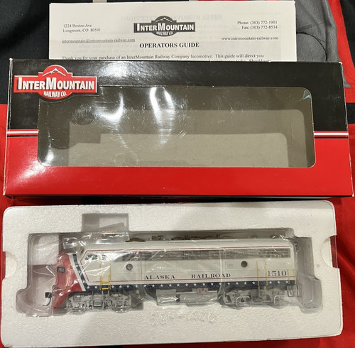 Locomotora diésel InterMountain HO Alaska Railroad EMD FP7A #1510 DC 49955-01 | Zustand: New