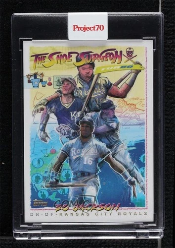 2021 Project 70 Online Exclusive 1995 Topps Baseball Bo Jackson The Shoe Surgeon