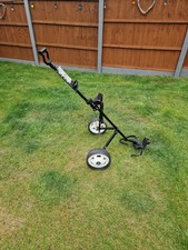 Proline 2 Wheel Push/Pull Collapsible Lightweight Golf Trolley See Full Desc