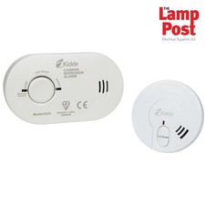 Kidde KCOSAC Smoke and Carbon Monoxide Alarm Twin Pack Battery Operated
