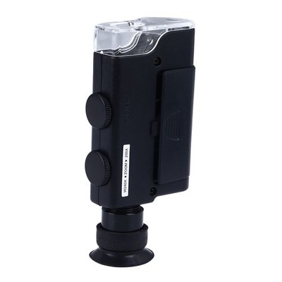 200 To 240X Portable Microscope Zoom Mini Pocket Optical Microscope With LED