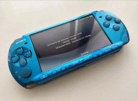  Sony PSP 3000 BLUE 16GB Good Condition