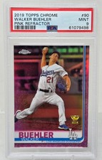 2019 Topps Chrome Pink Refractor WALKER BEUHLER CARD PSA 9 MINT