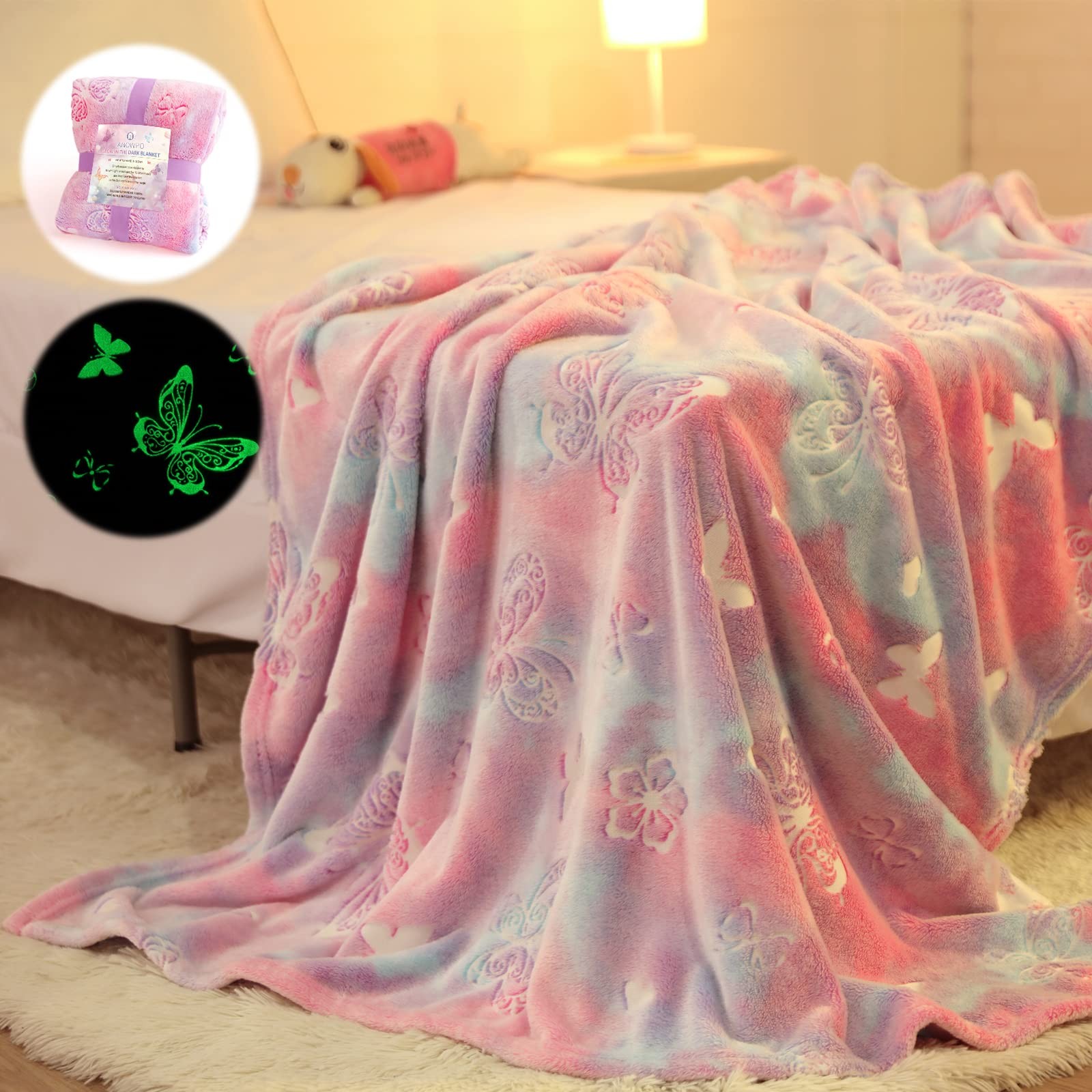 Butterfly Gifts For Girls, Soft Blanket 3 4 5 6 7 8 ...