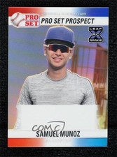 2021 Leaf Pro Set Metal 1990 Base Auto 1/1 Samuel Munoz #PS0-SM1 4z8