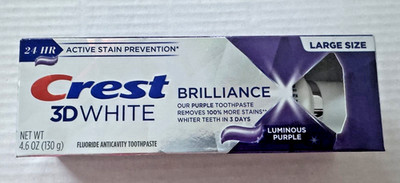 Crest 3D White Brilliance Luminous Purple ( 130 g) USA