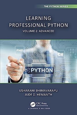 Professionelle Python lernen: Band 2: Fortgeschritten von Usharani Bhimavarapu NEU BO