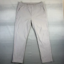 The North Face Sprag Adventure Pants Men Large Gray Pull-on Nylon Tech Outdoor