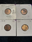 1917-1920 Uncirculated Wheat Cent Lot ** Lustrous **