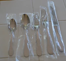 Vera Wang Wedgwood Vera Silhouette Flatware 5 Piece Place Setting