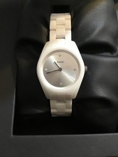 RADO Swiss Specchio Diamond Silver Dial Ceramos Band