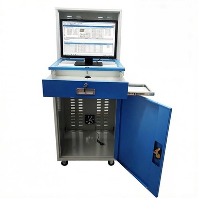 Industrial Computer Security Cabinet w/Mobile Enclosure,Computer Storage Cabinet