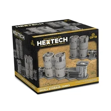Hextech Terrain: Industrial Fluidworks - Small Storage Tanks (x2)