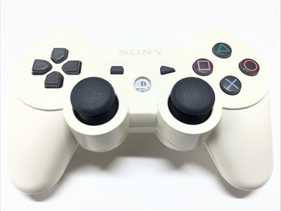 OEM Sony PS3 Controller White DualShock 3 No Drift Tested All Buttons
