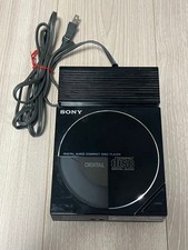 SONY Discman D-50 Portable CD Player Black Vintage Untested Junk Parts Japan