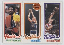 1980-81 Topps Mickey Johnson Dan Issel Mitch Kupchak #249-72-119 HOF 1m5t