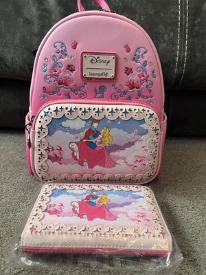 Loungefly Disney Rucksack Dornröschen Aurora Phillip bestickt