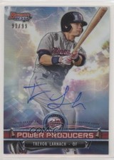 2018 Bowman's Best Power Producers Auto 91/99 Trevor Larnach #PP-TL Auto 4nm