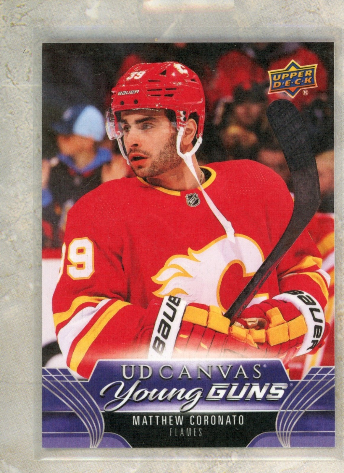 2023-24 Upper Deck UD Canvas Young Guns #C106 Matthew Coronato YG