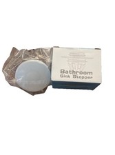 Bathroom Sink Stopper With Hair Catcher. Model: Sink-1125, Grey, New.