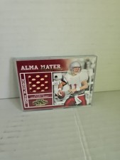 DREW BLEDSOE 2001 PLAYOFF HONORS ALMA MATERS MATERIALS #AM2 NEW ENGLAND PATRIOTS