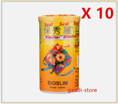 New!!! Bioslim Bio Slim Herbal 45 Tablets Natural Losing Weight 保秀麗減肥丸 x 10